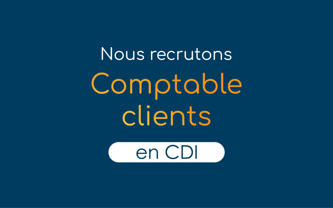 Comptable Clients – CDI