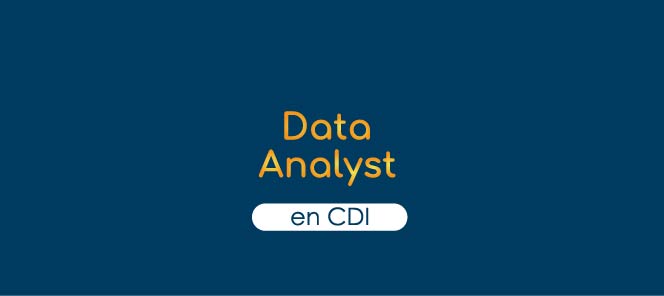 Data Analyst – CDI